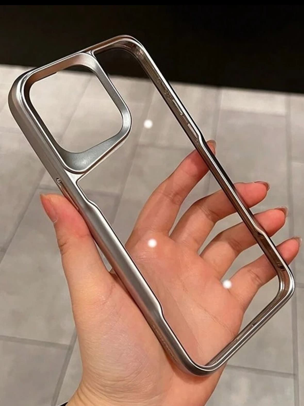 Silver plated phone case design